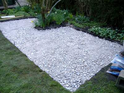 How To Build A Patio In Weekend - Diy Crushed Rock Patio